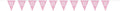 Pink & Silver Flag Banner - 100