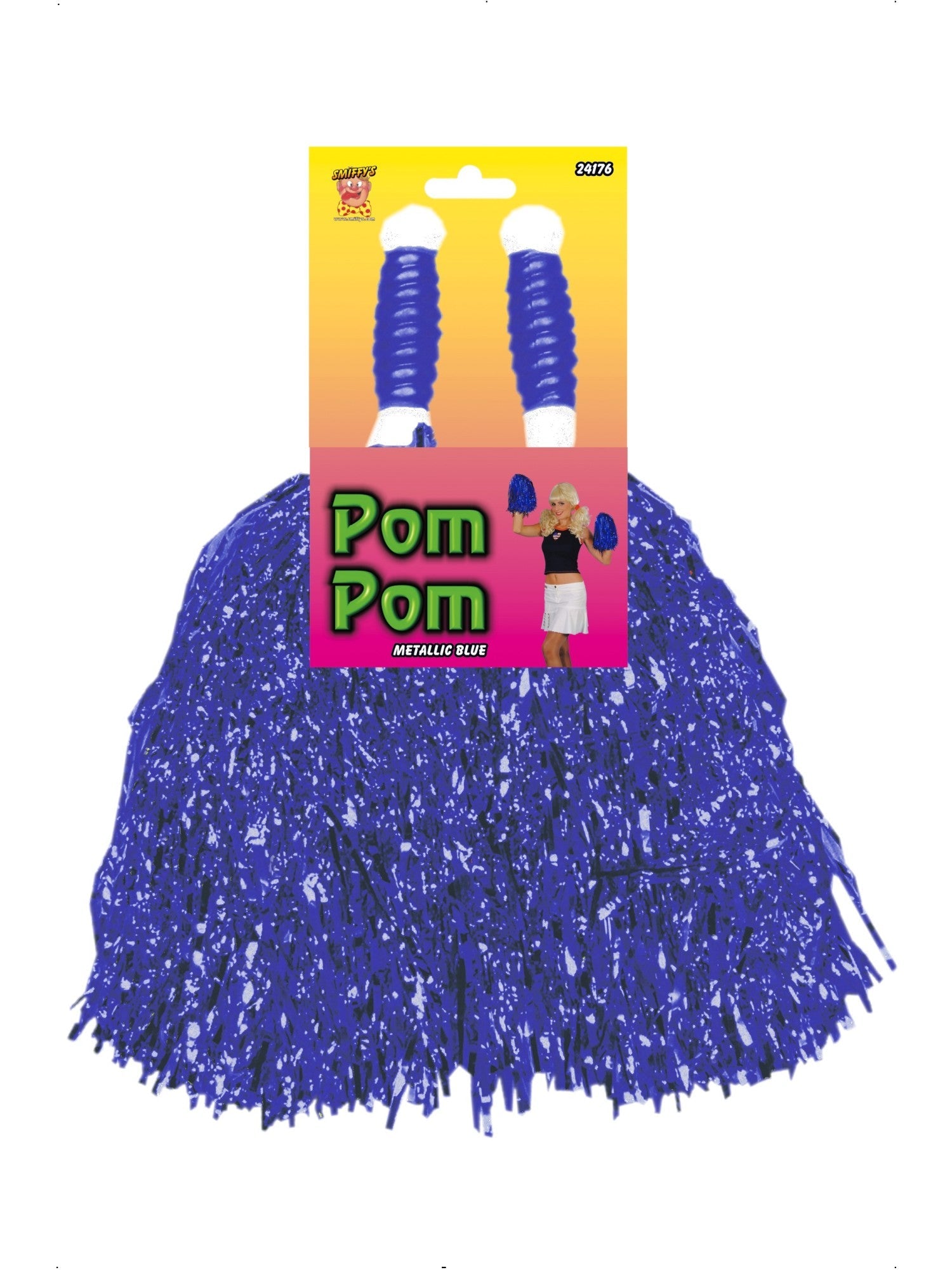 Pom Poms Blue