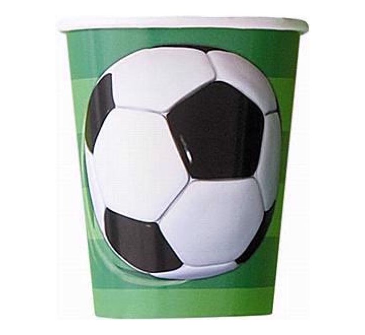 Football Paper Cups 8ct