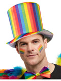 Pride Rainbow Stripe Top Hat
