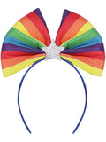 Rainbow Flag Bow Headband