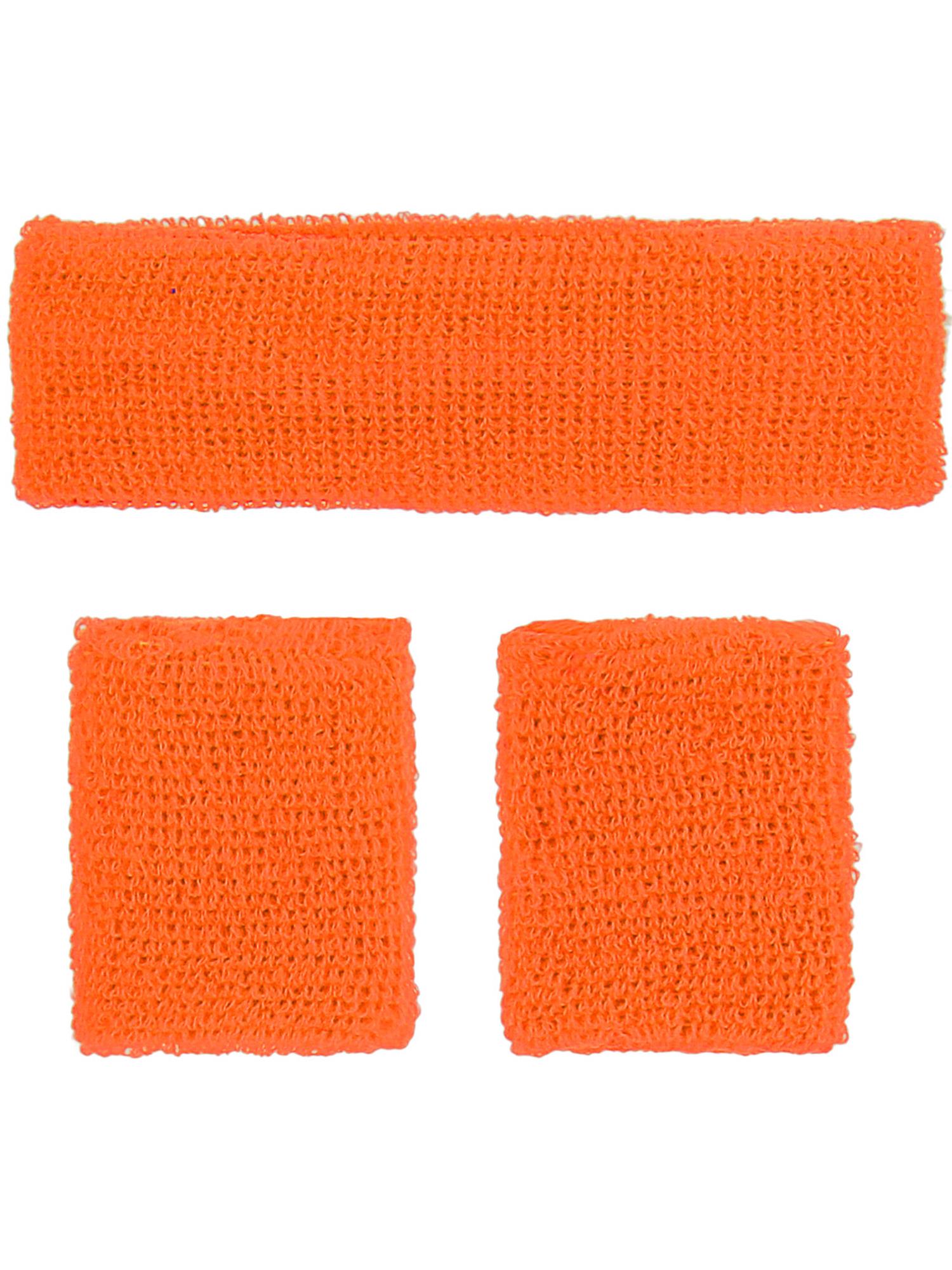 Neon Sweatbands Orange