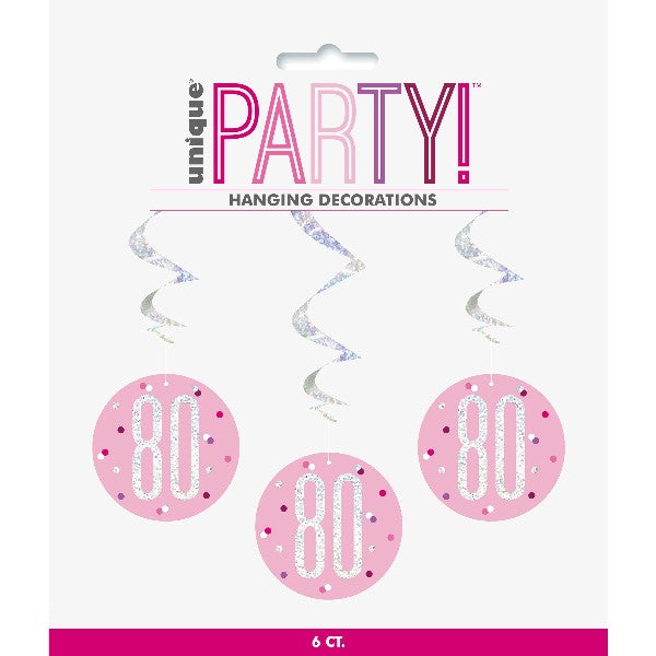 Pink Hanging 80 Swirls