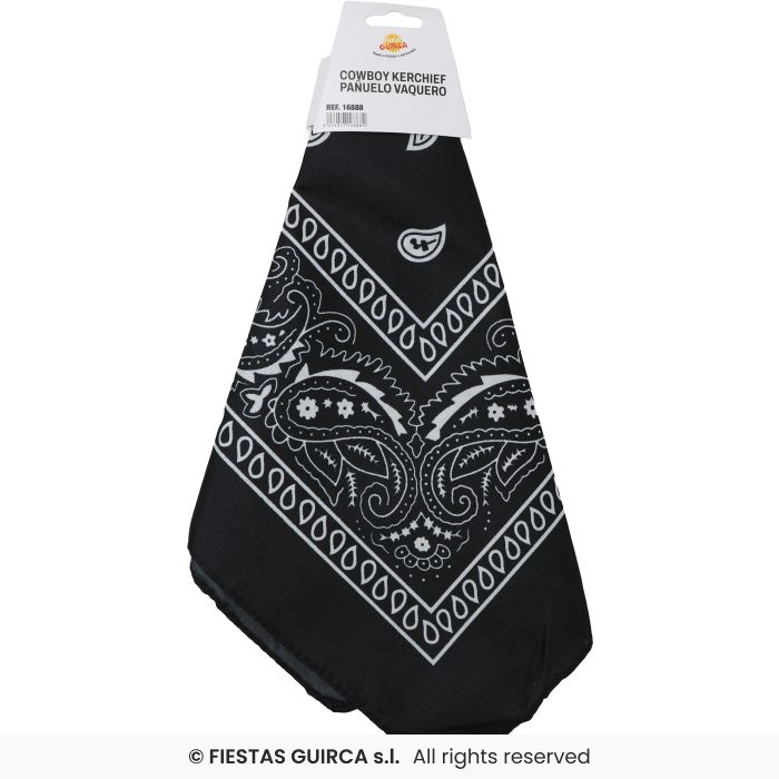 Black Cowboy Bandana