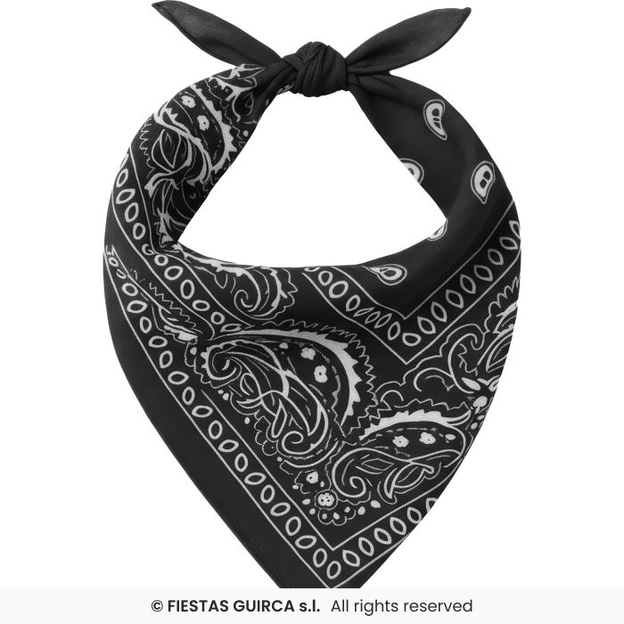 Black Cowboy Bandana