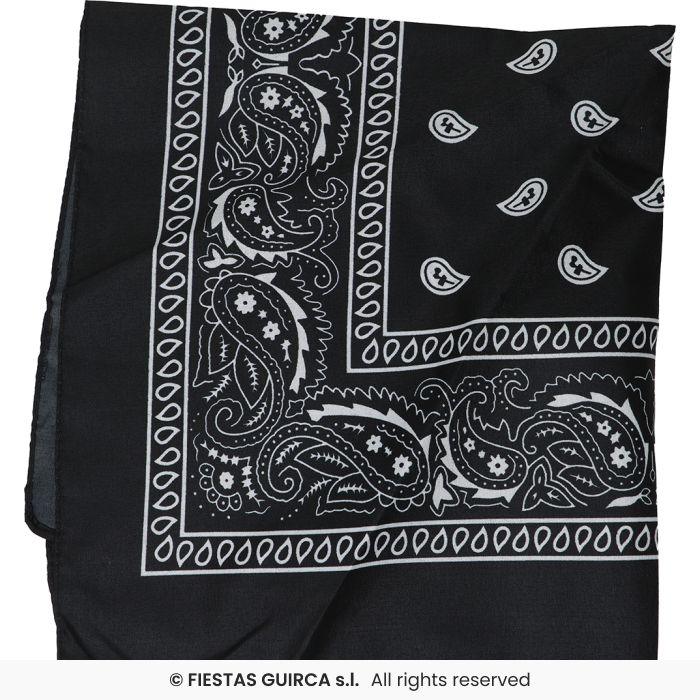 Black Cowboy Bandana