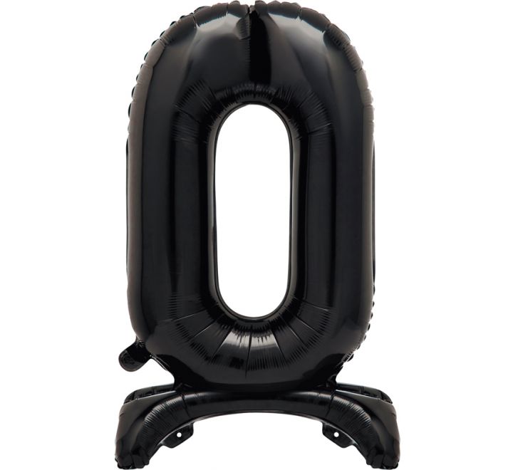 Black 30" Stand Alone Number 0