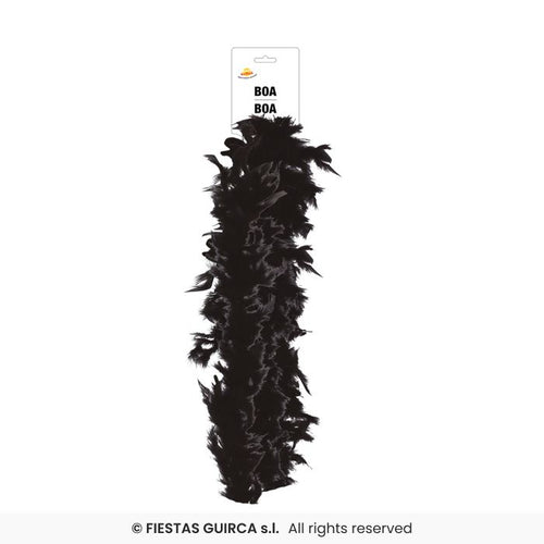 Black Feather Boa