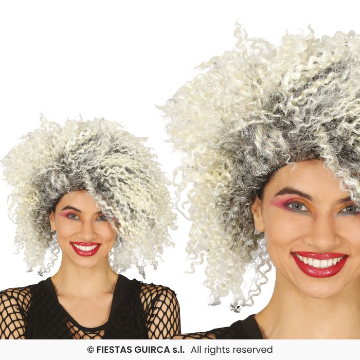 Blonde Curly Highlight Wig