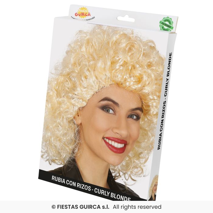 Curly Blonde Wig