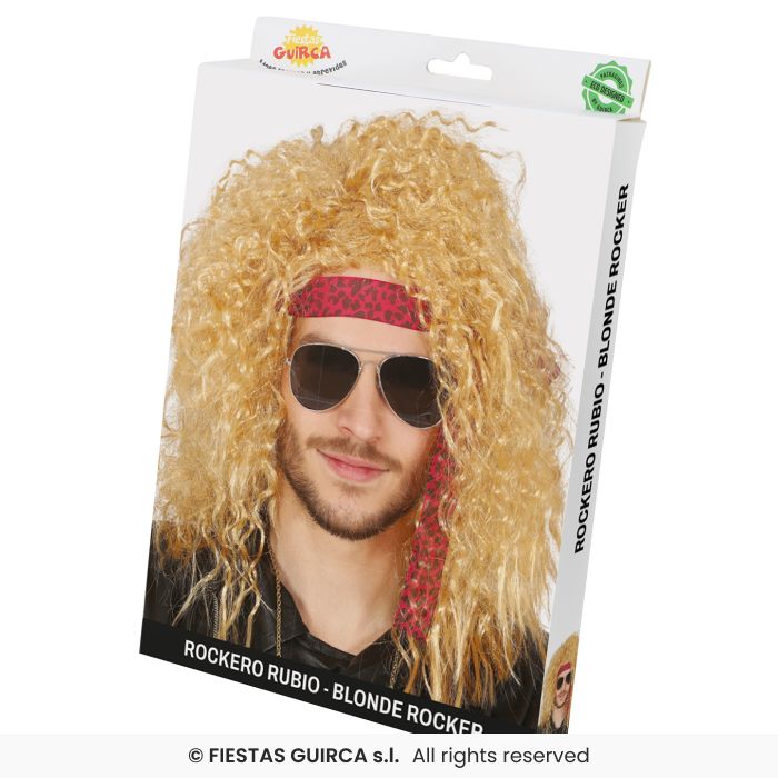Blonde Rocker Wig
