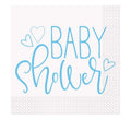 Blue Baby Shower Napkins 16ct