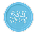 Blue Baby Shower Plates 8ct
