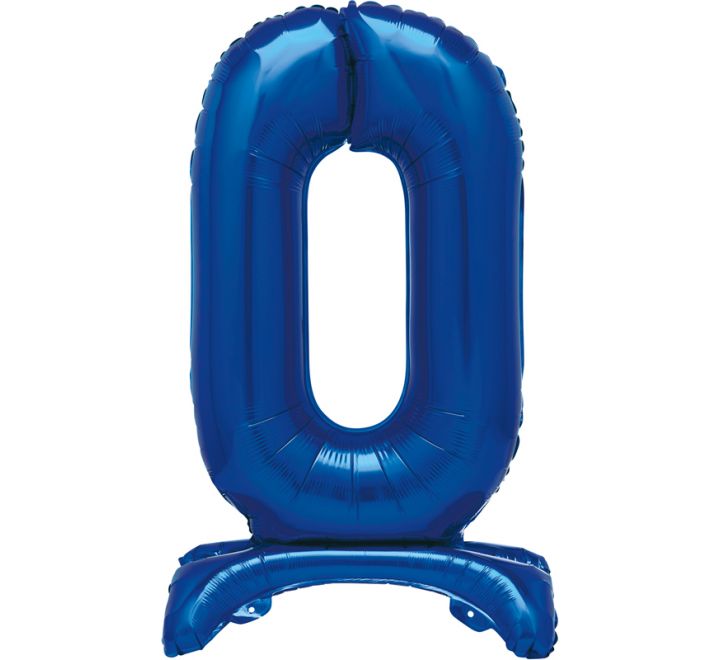 Blue 30" Stand Alone Number 0