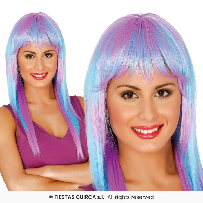 Blue Pop Wig