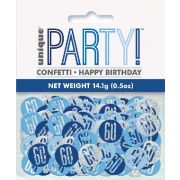 Glitz Blue 60 Confetti