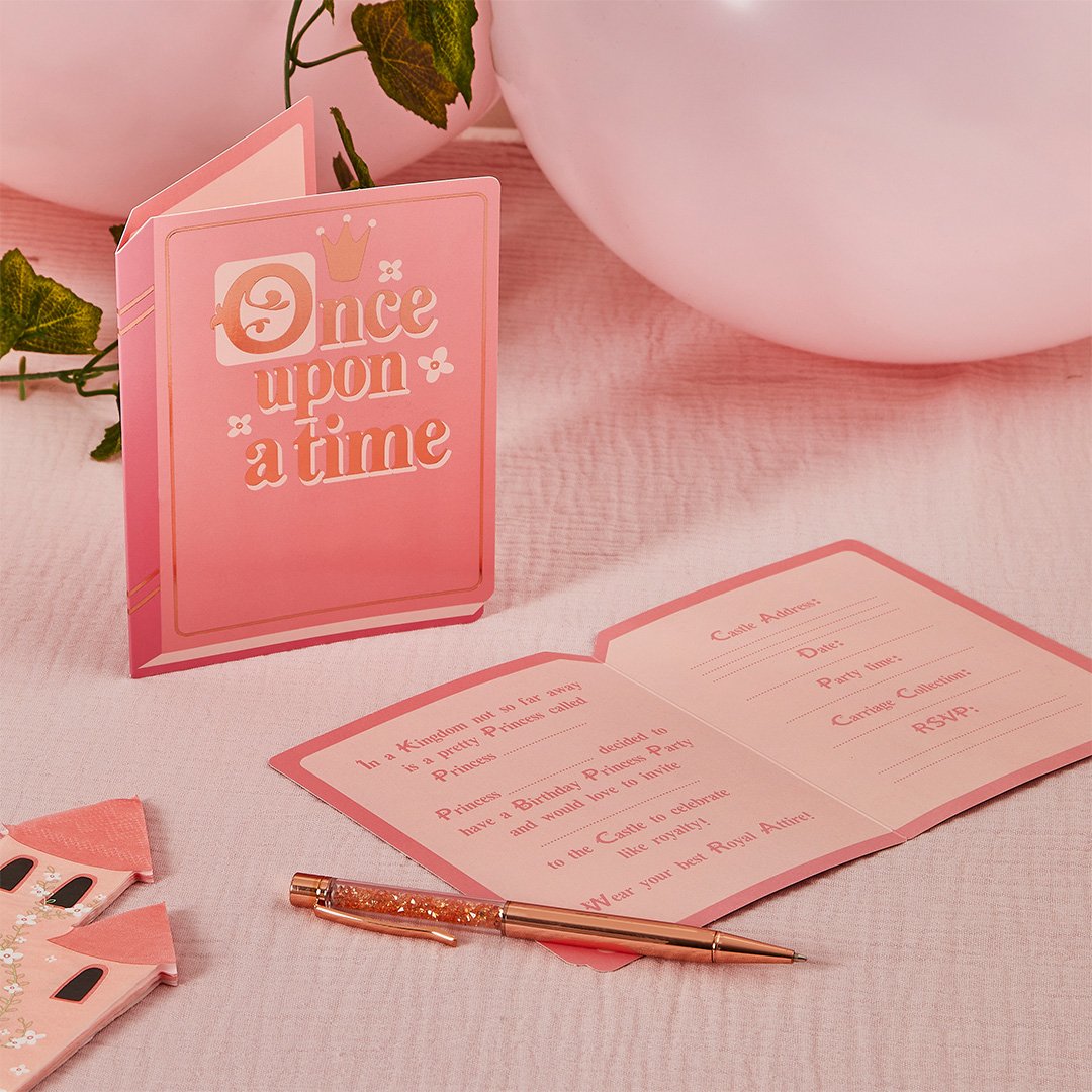 Fairy Tale Book Party Invitations