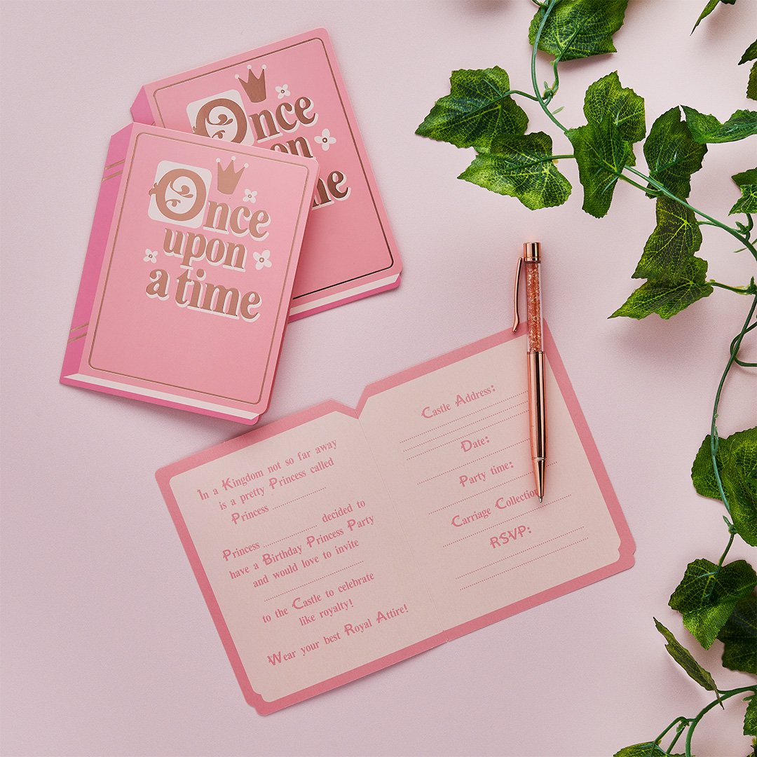 Fairy Tale Book Party Invitations