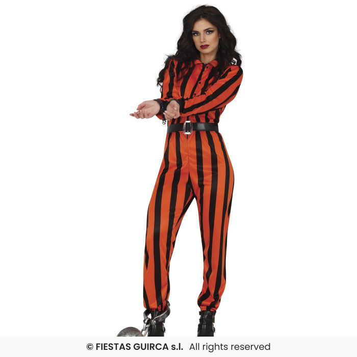 Harlequin Prisoner Female Costume