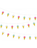 Ice Cream Honeycomb Garland 7ft