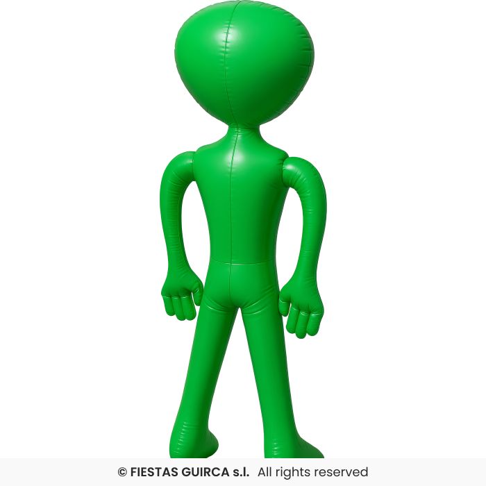 Inflatable Green Alien