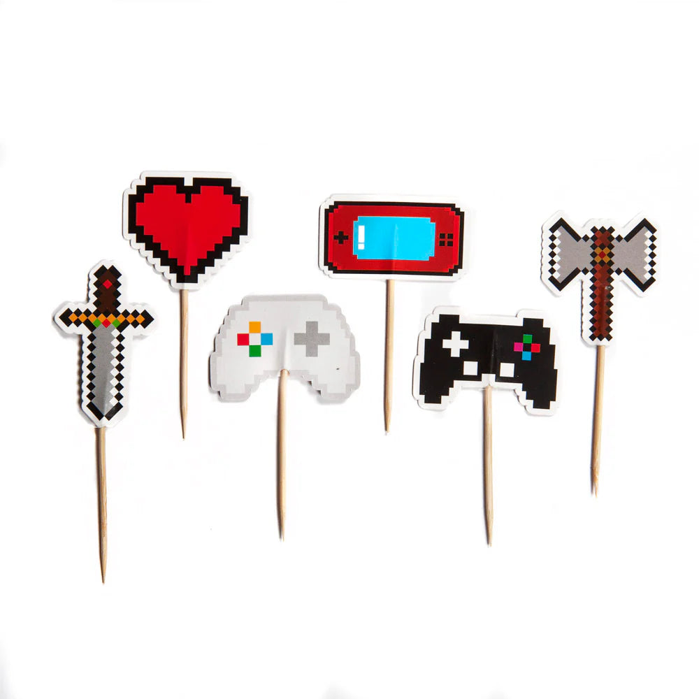 Gaming Cupcake Picks