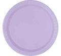 Lavender Paper Plates 16ct