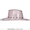Pink Sequins Cowboy Hat