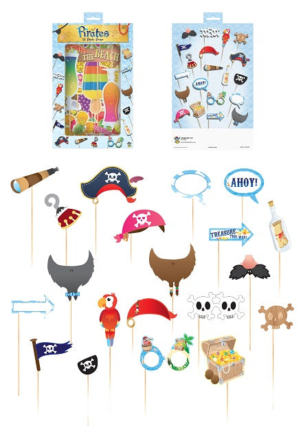 Pirate Photobooth Props