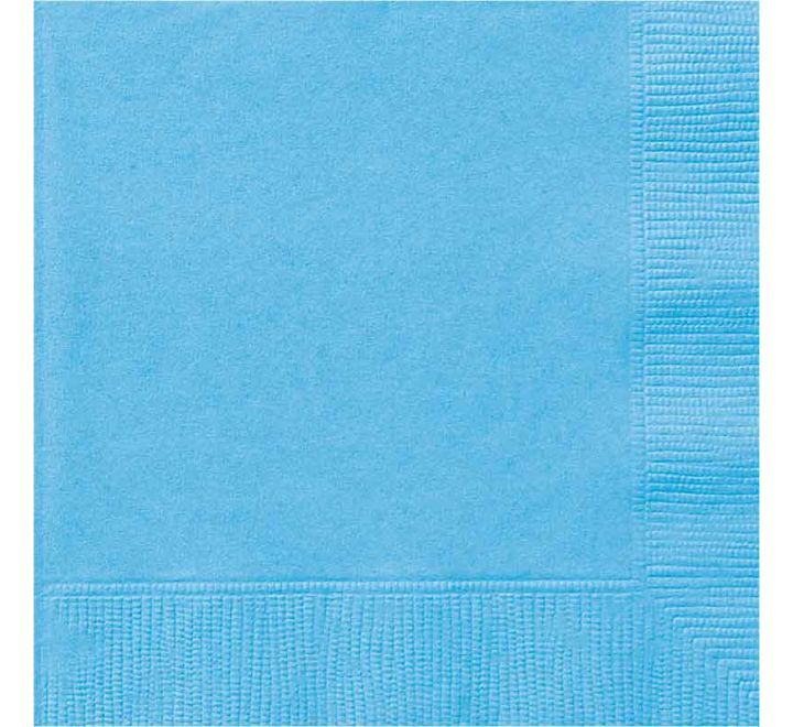 Powder Blue Napkins 20ct