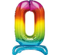 Rainbow 30" Stand Alone Number 0