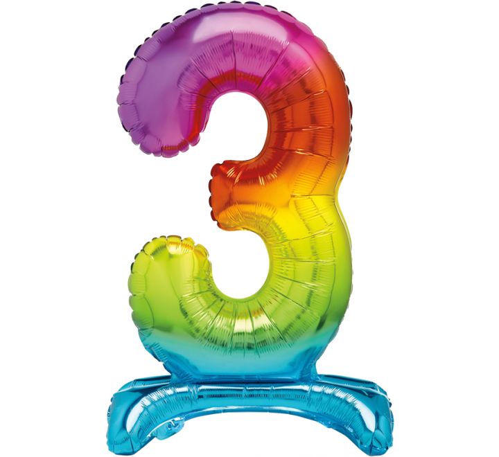 Rainbow 30" Stand Alone Number 3