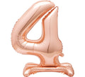 Rose Gold 30" Stand Alone Number 4