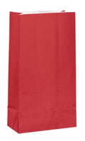 Ruby Red Paper Bags 12ct