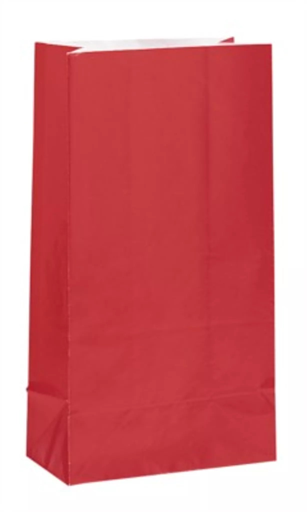 Ruby Red Paper Bags 12ct