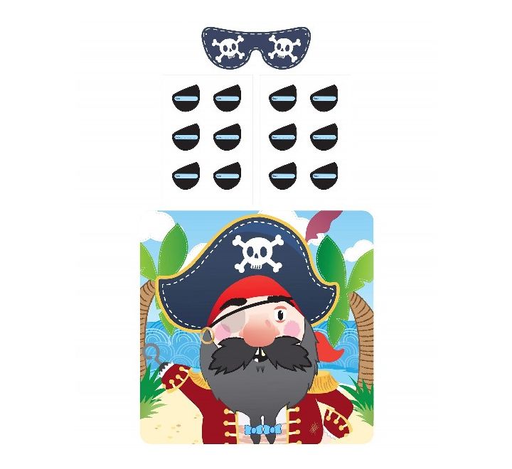 Stick the Eye Patch Game