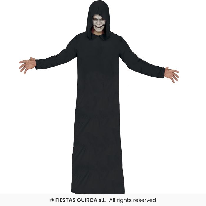Black Tunic With Hood - Adults