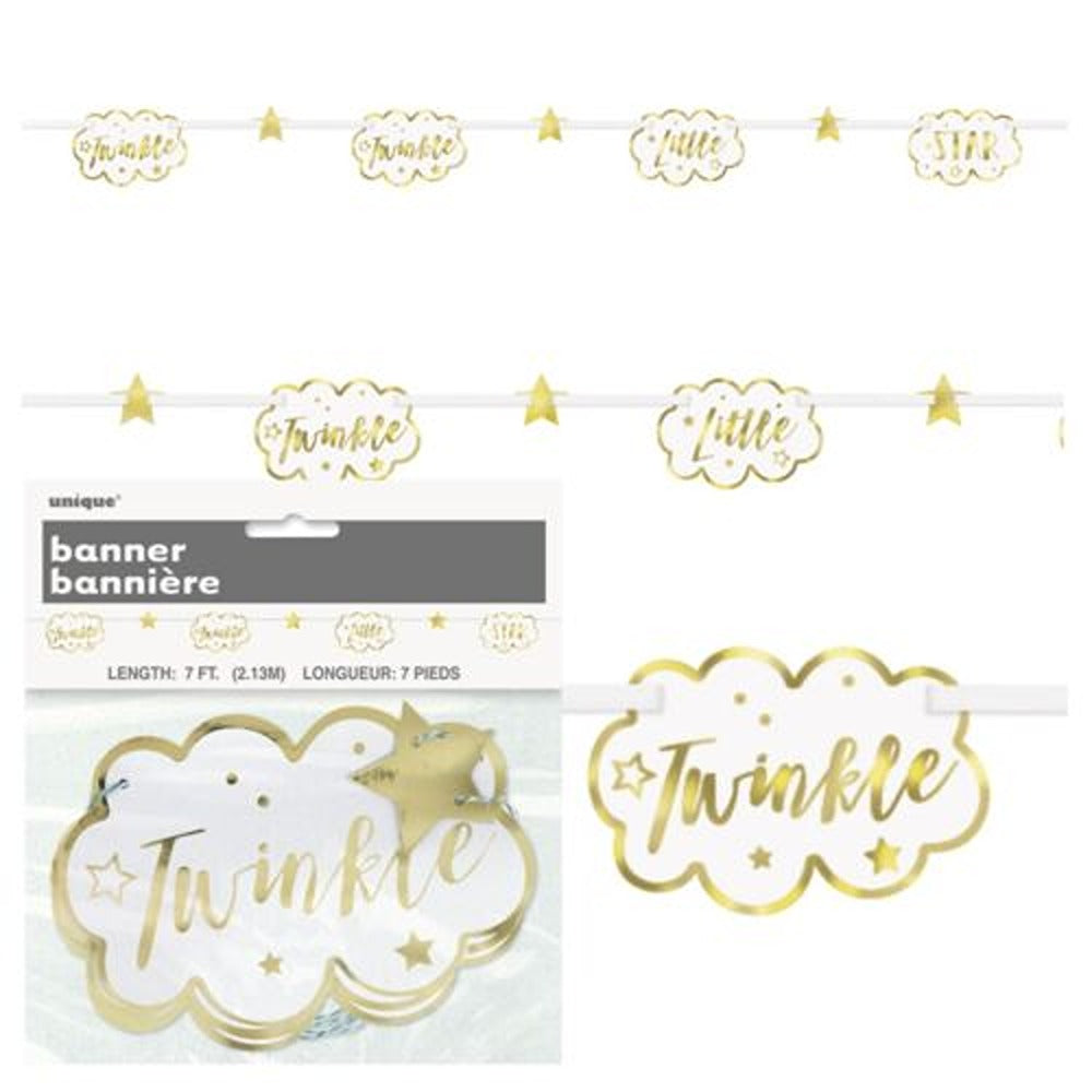 Twinkle Twinkle Baby Shower Garland