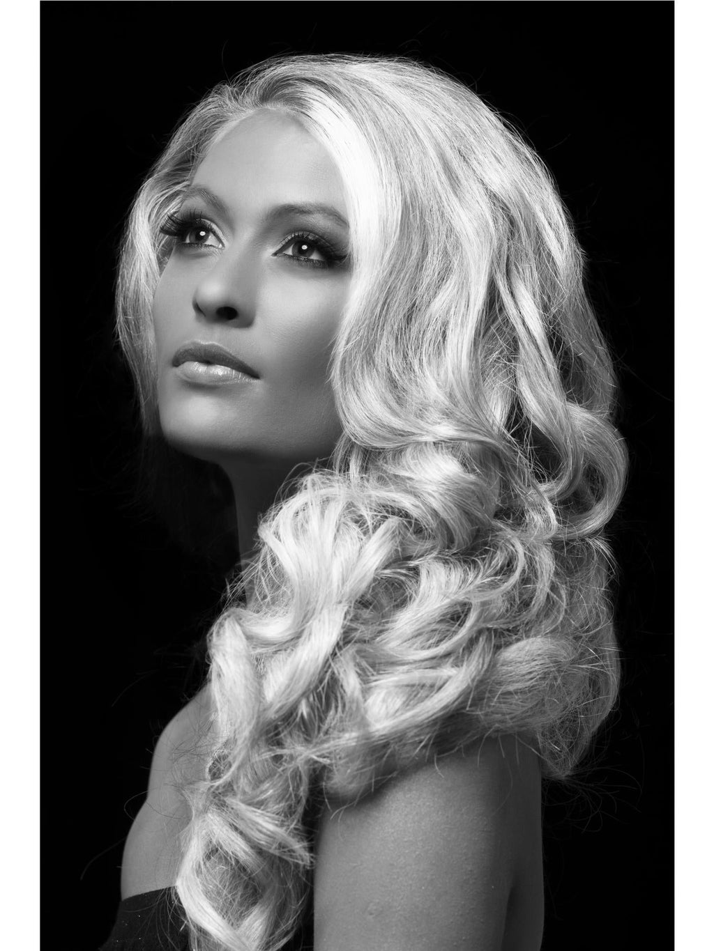 White Hair Spray