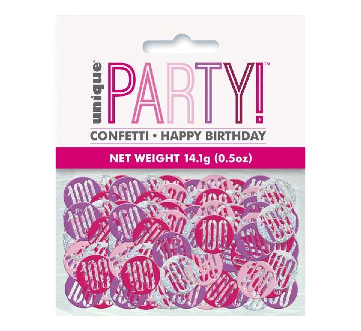 Glitz Pink 100 Confetti