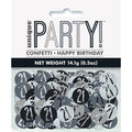 Glitz Black 21 Confetti