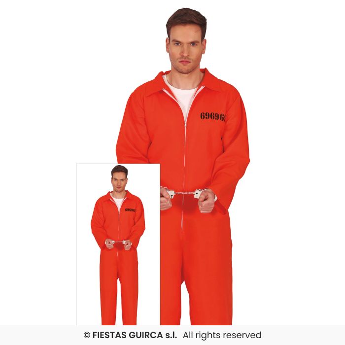 Orange Convicted Jumpsuit XXL