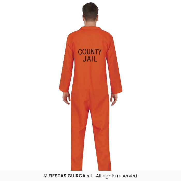 Orange Convicted Jumpsuit XXL
