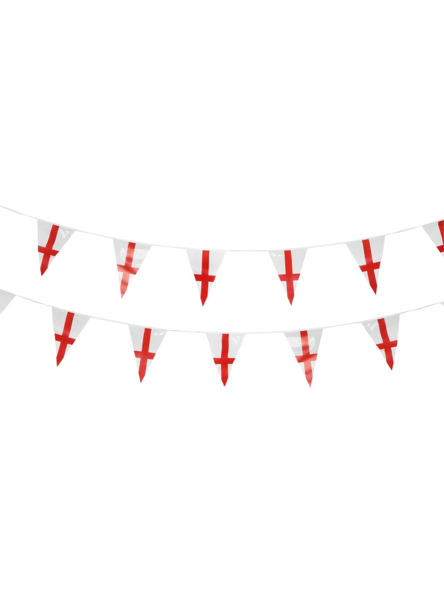 England Flag Triangle Bunting