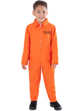 Escaped Prisoner Costume Kids