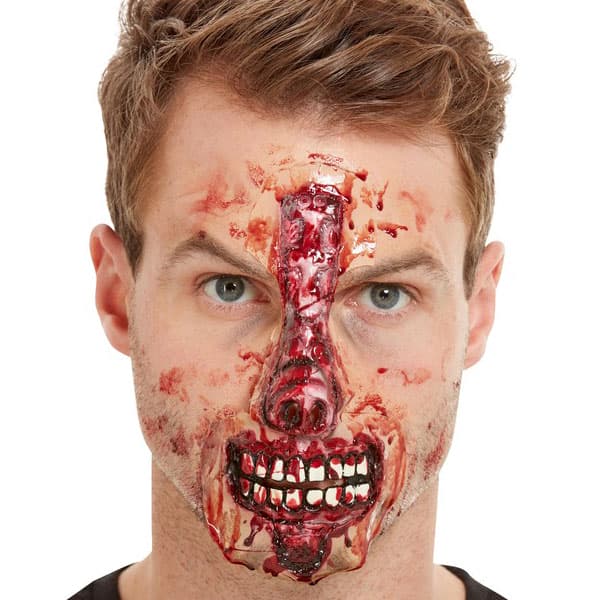 Exposed Nose & Mouth Wound