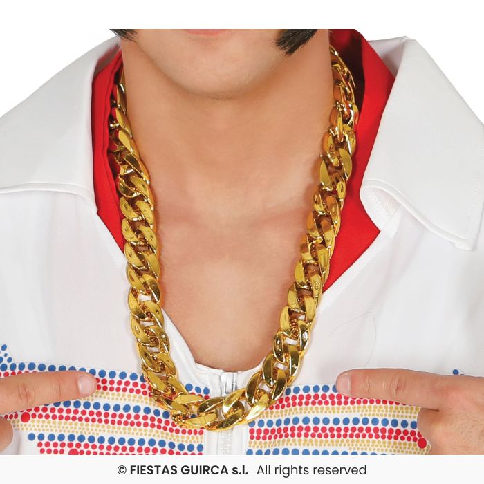 Gold Chain Necklace PVC