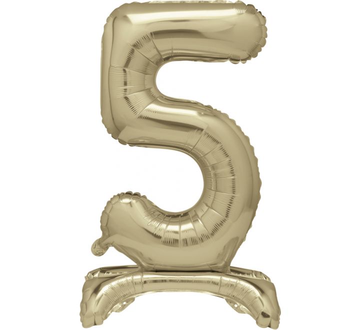 Gold 30" Stand Alone Number 5