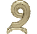 Gold 30" Stand Alone Number 9