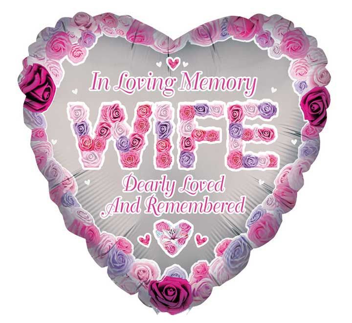 Remembrance Balloon - Wife